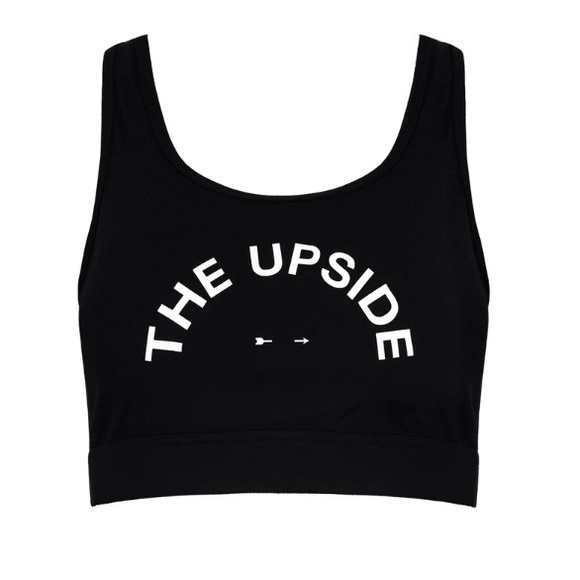 NWT THE UPSIDE Lisa Bra Black Size S Sports bra - Picture 1 of 11